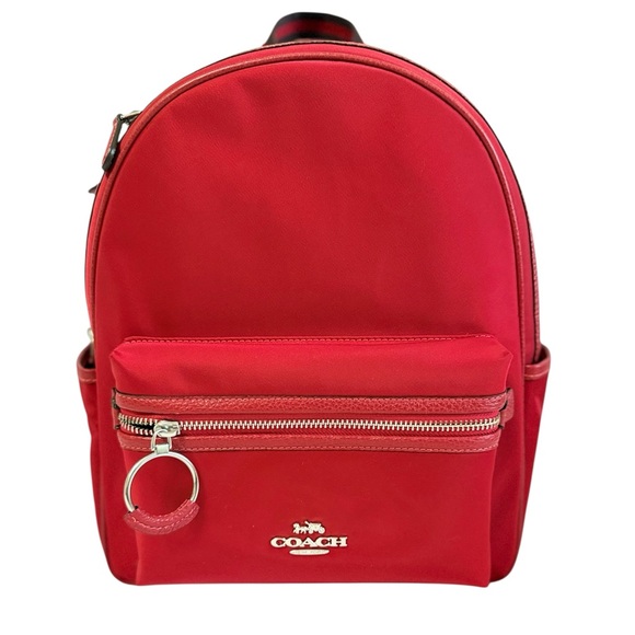 Coach Handbags - Coach Ellis Red Backpack Purse